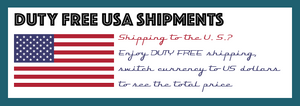 Duty free USA shipments