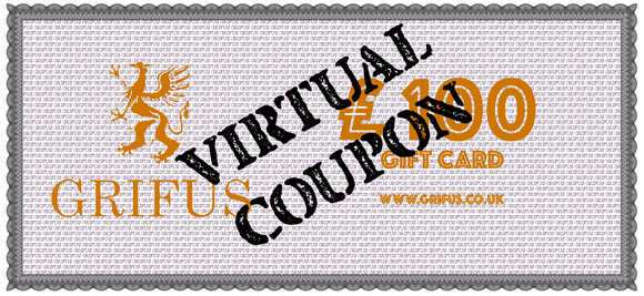 £100 GIFT CARD - EMAIL COUPON